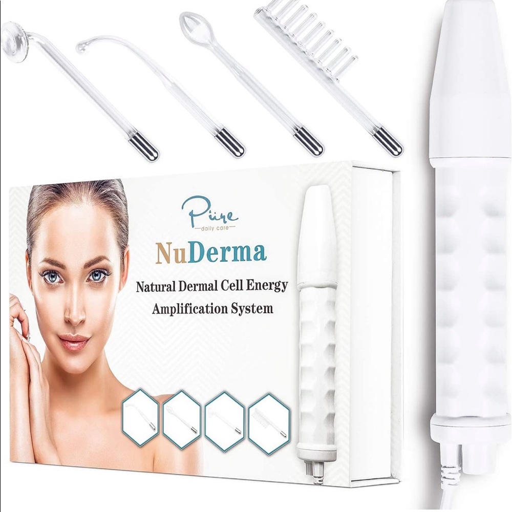 BNIB Pure NuDerma High Frequency Skin Care Wand